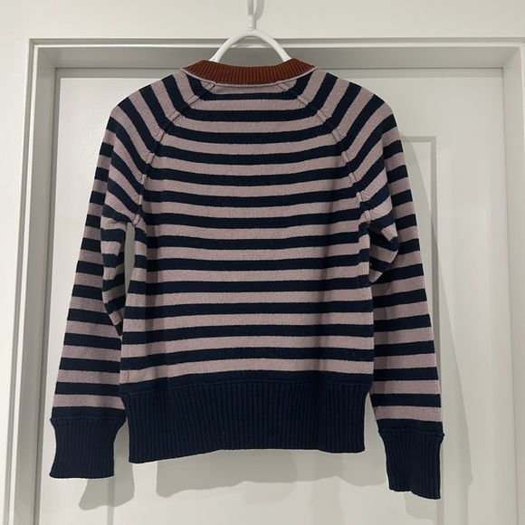 kate spade crewneck stripe sweater (US M) - Picture 2 of 8
